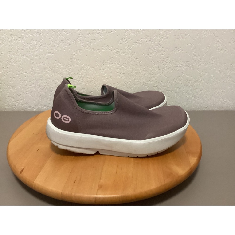 OOFOS OOmg Low Shoe Women 8.5 Mauve Recovery‎ Slip On Sneakers 4012022-5